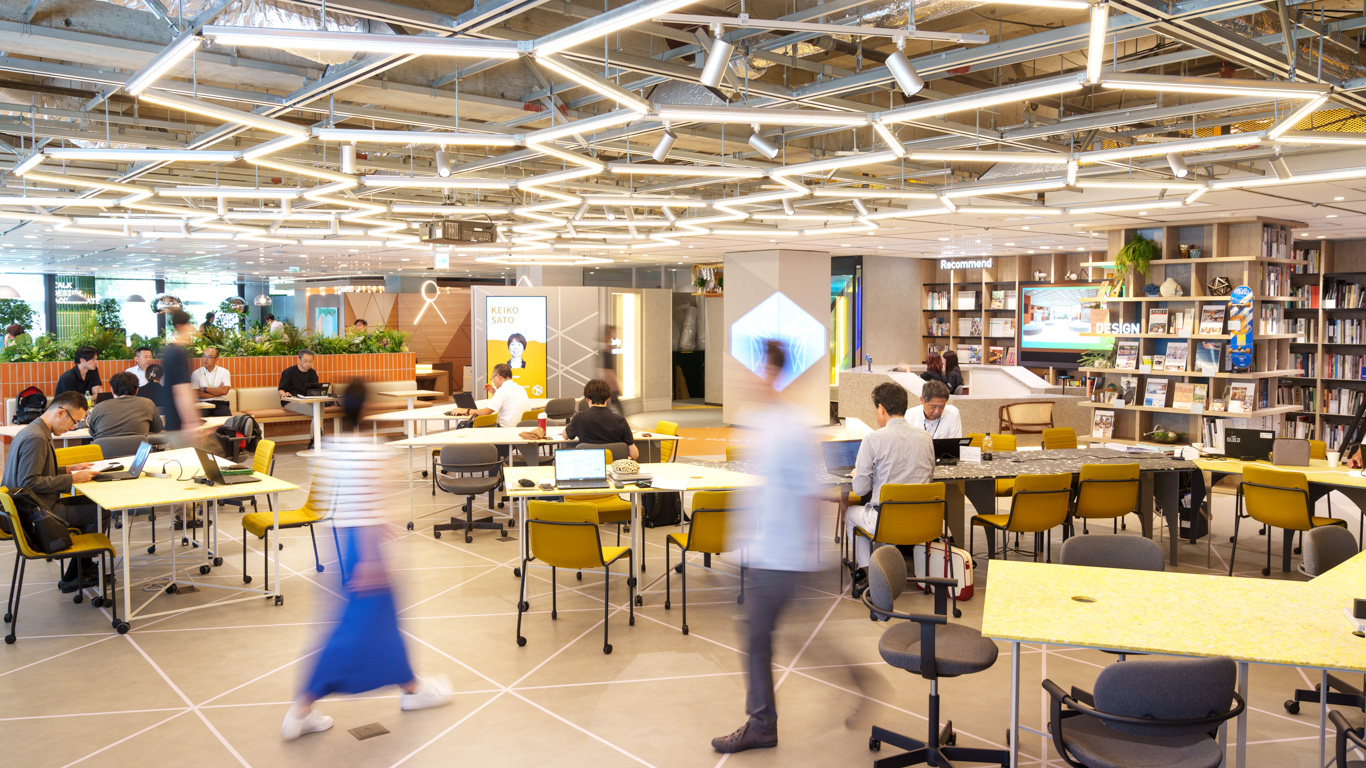 東急Ｒｅ・デザイン　スペースパートナー事業本部オフィス　WORK ARENA YŌGA